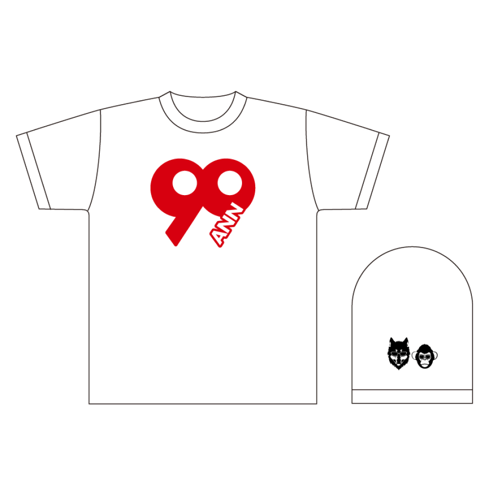 99ANN Ｔシャツ（白） OFFICIAL SHOP