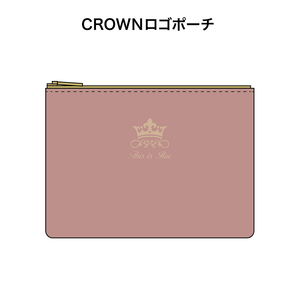 CROWNロゴポーチ - OFFICIAL SHOP