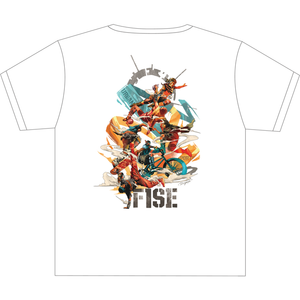 DRAGON76 COLLABORATION SHORT SLEEVE TEE (BACK) WHITE - OFFICIAL SHOP