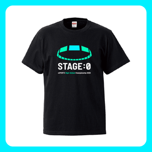 STAGE:0 Tシャツ（黒）2020ver. - OFFICIAL SHOP