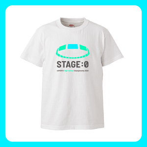 STAGE:0 Tシャツ（白）2020ver - OFFICIAL SHOP